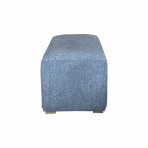 premium boucle fabric ottoman