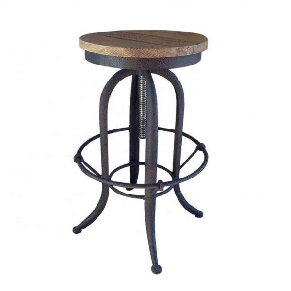 Adjustable Height Bar Stool