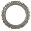 French Vintage Style Decorative Round Mirror - Image 2
