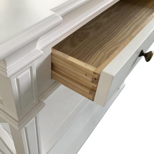 Antique Style Wood Side Console Table For Entryway - imagine 6