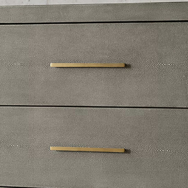Shagreen Wood Modern Style Cabinet with 9 Drawers - Image 3