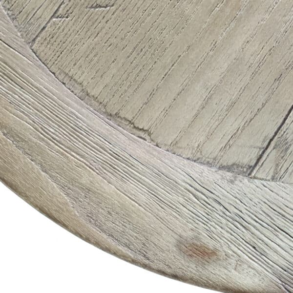 Antique Handcrafted Recycled Elm Coffee Table - Image 5