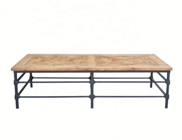 Iron Frame Coffee Table
