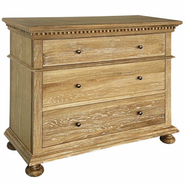 Oak Wood Chest of Drawers