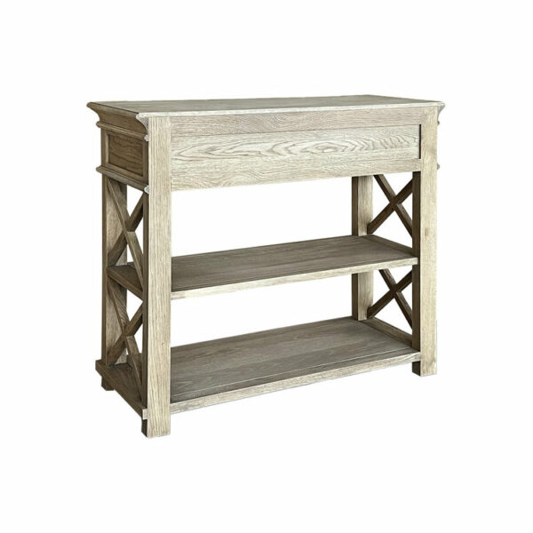 Wood Console Table With Storage