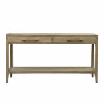 Table console avec 2 tiroirs