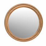 Natural Wood Framed Mirror