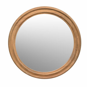 Miroir avec cadre en bois naturel