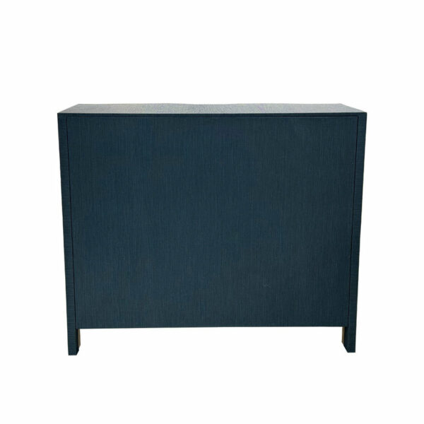 A simple Contemporary Style Luxury Dining Room Sideboard Kitchen Cabinets Console Table with a textured finish, featuring a flat top and no visible handles, isolated on a white background.