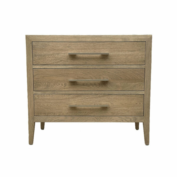 wide nightstand with drawers