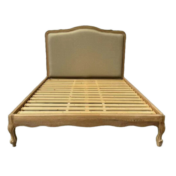 Upholstered Headboard Double Bed