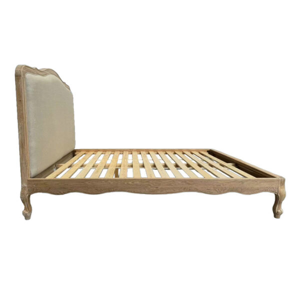 Upholstered Headboard Double Bed