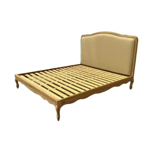 Upholstered Headboard Double Bed