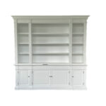 White Bookcase Cabinet