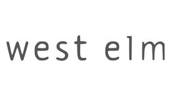 Valgel taustal hall väiketähtedega West Elmi logo sümboliseerib 2025. aasta juhtivat mööblibrändi.