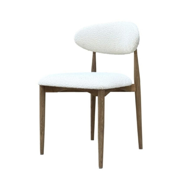 Modern Style Upholstered Dining Chair with Wood Frame