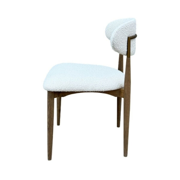 Modern Style Upholstered Dining Chair with Wood Frame