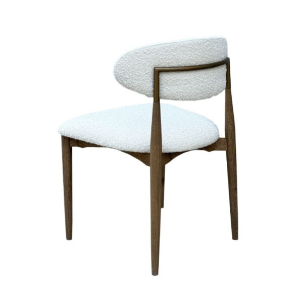 Modern Style Upholstered Dining Chair with Wood Frame