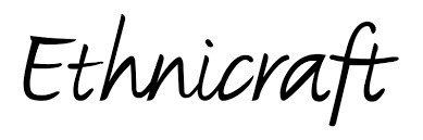 Ethnicraft" is written in black cursive on a white background.