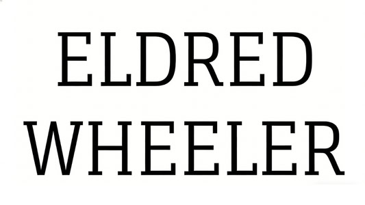 Logo of Eldred Wheeler, a renowned vintage furniture manufacturer known for high-quality, handcrafted pieces with classic design elements.