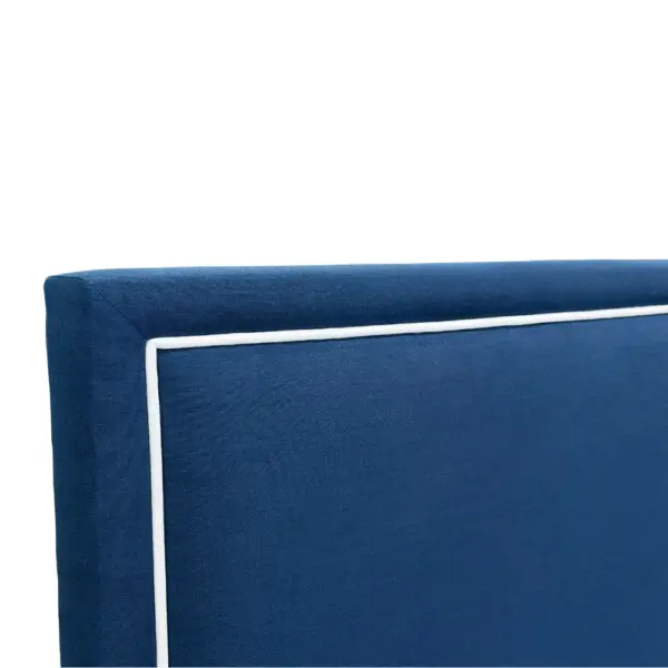 French-Style Wooden Frame Oak Headboard Queen