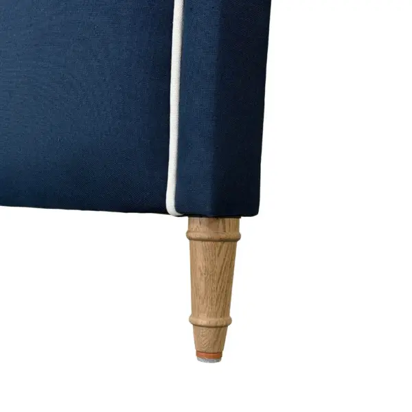 French-Style Wooden Frame Oak Headboard Queen