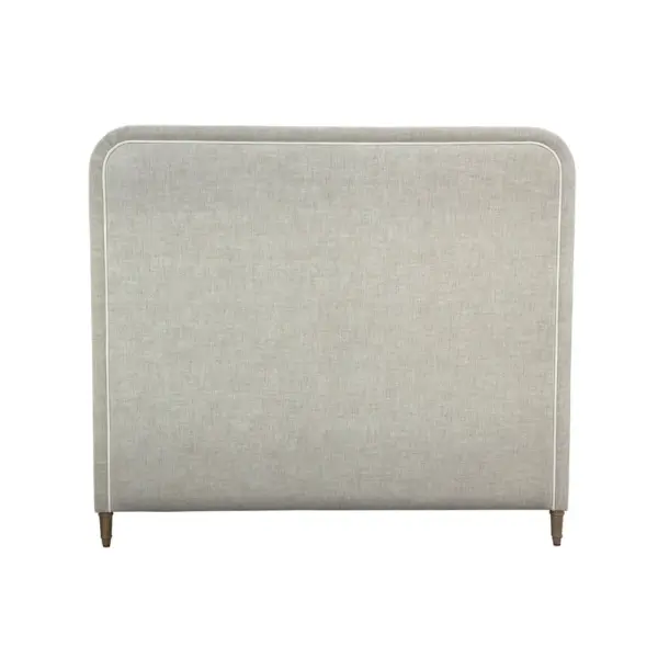 French Style Soft Upholstered Minimalist Headboard