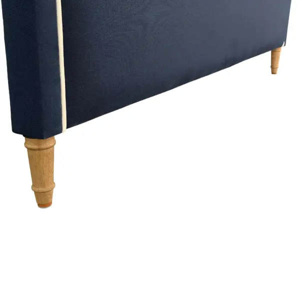 French Style Soft Upholstered Minimalist Headboard