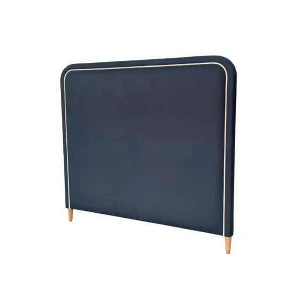 French Style Soft Upholstered Minimalist Headboard