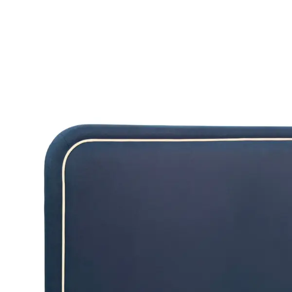 French Style Soft Upholstered Minimalist Headboard