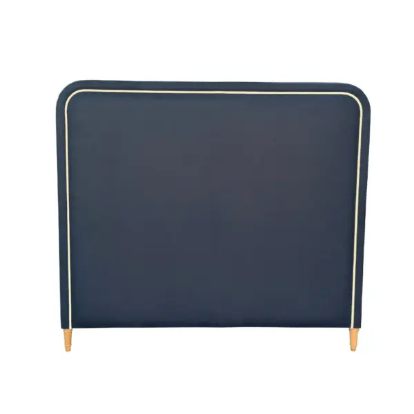 French Style Soft Upholstered Minimalist Headboard