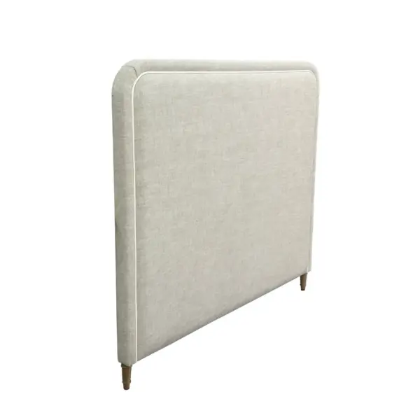 French Style Soft Upholstered Minimalist Headboard